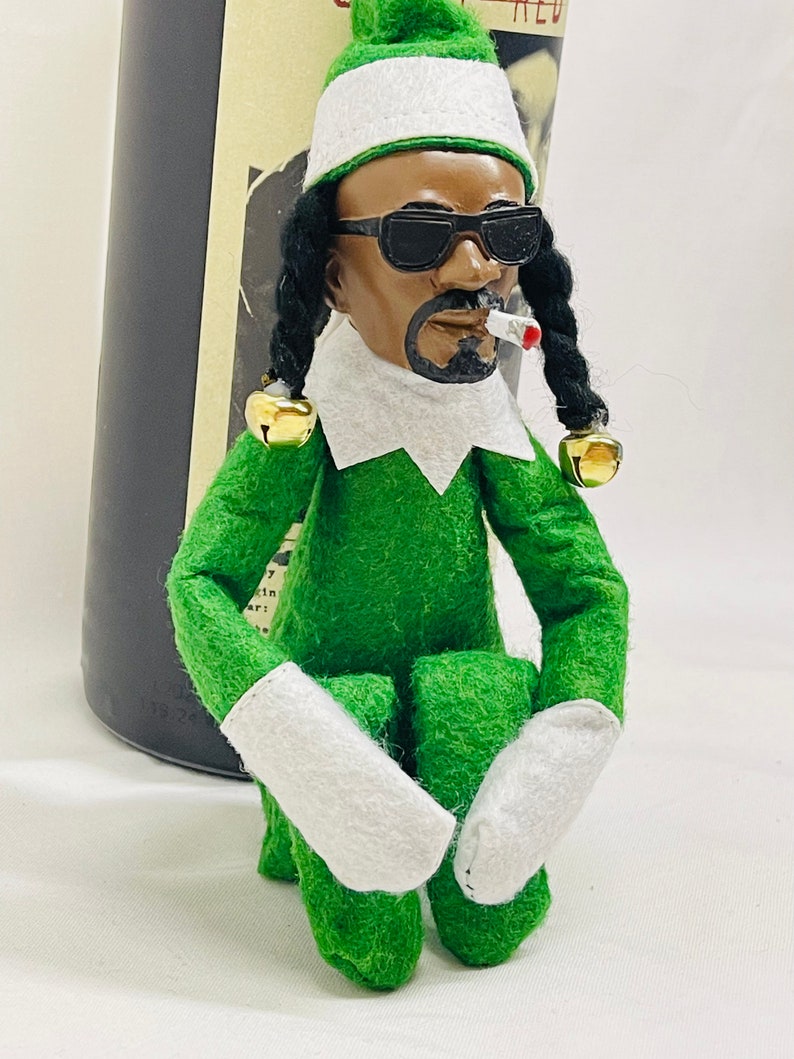 Snoop on A Stoop Christmas Elf Doll Home Decoration - Etsy