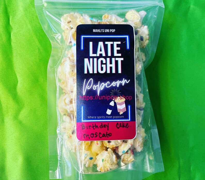 Alcohol Infused Popcorn Etsy