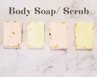 Exfoliating Soap/Scrub Bar