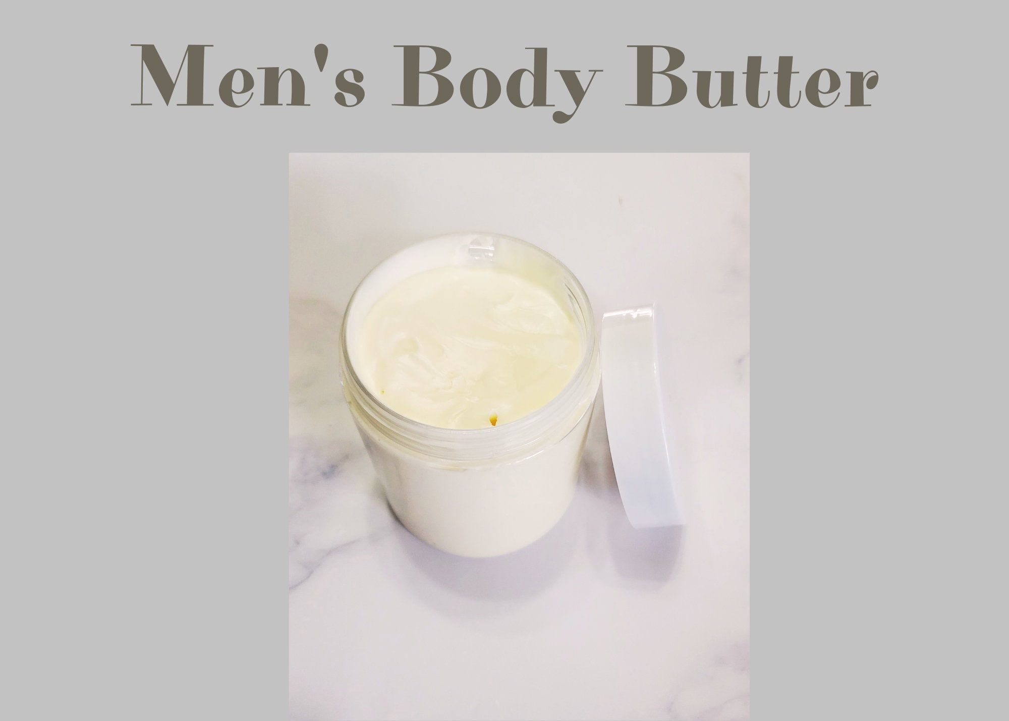 Men's Body Butter Etsy