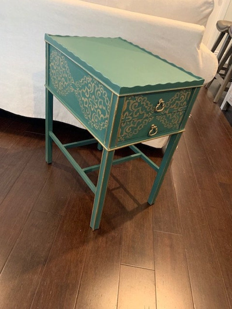 Vintage End Table outlet Refresh