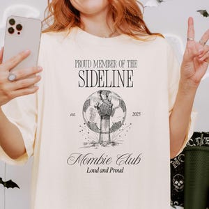Soccer Social Club Shirt, Soccer Mom Halloween Shirt, Sideline Social Club Shirt, Spooky Soccer Mama Shirt, Gift Soccer Mom End of Season
