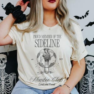 Soccer Social Club Shirt, Soccer Mom Halloween Shirt, Sideline Social Club Shirt, Spooky Soccer Mama Shirt, Gift Soccer Mom End of Season