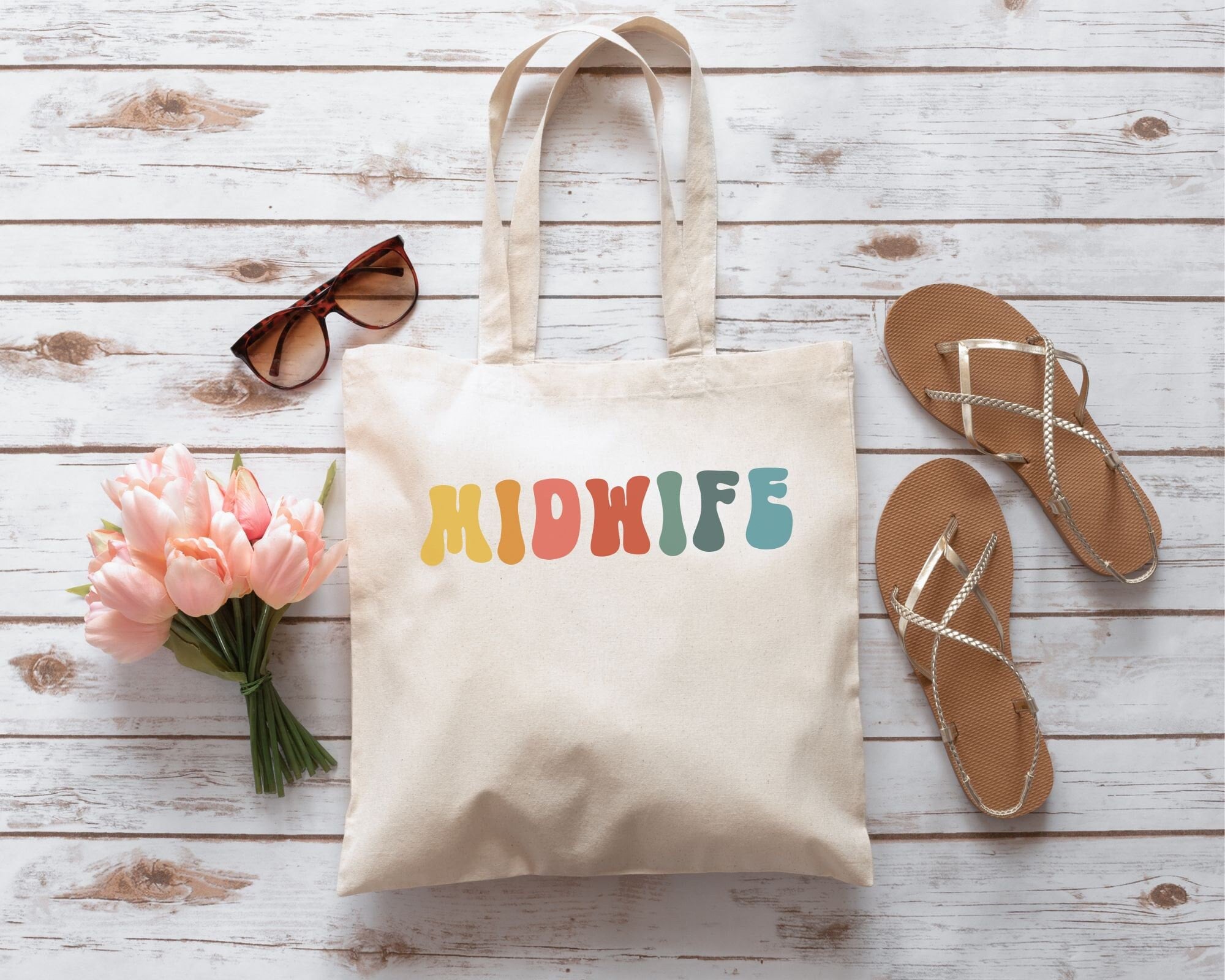 Organic Canvas Tote (Pick Up) — the MIDWIFE and the BAKER