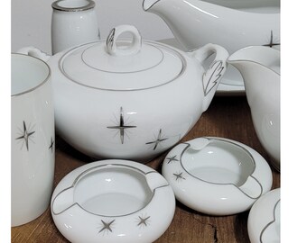 Choice Vintage MCM Cross Star Fukagawa Arita China Cups