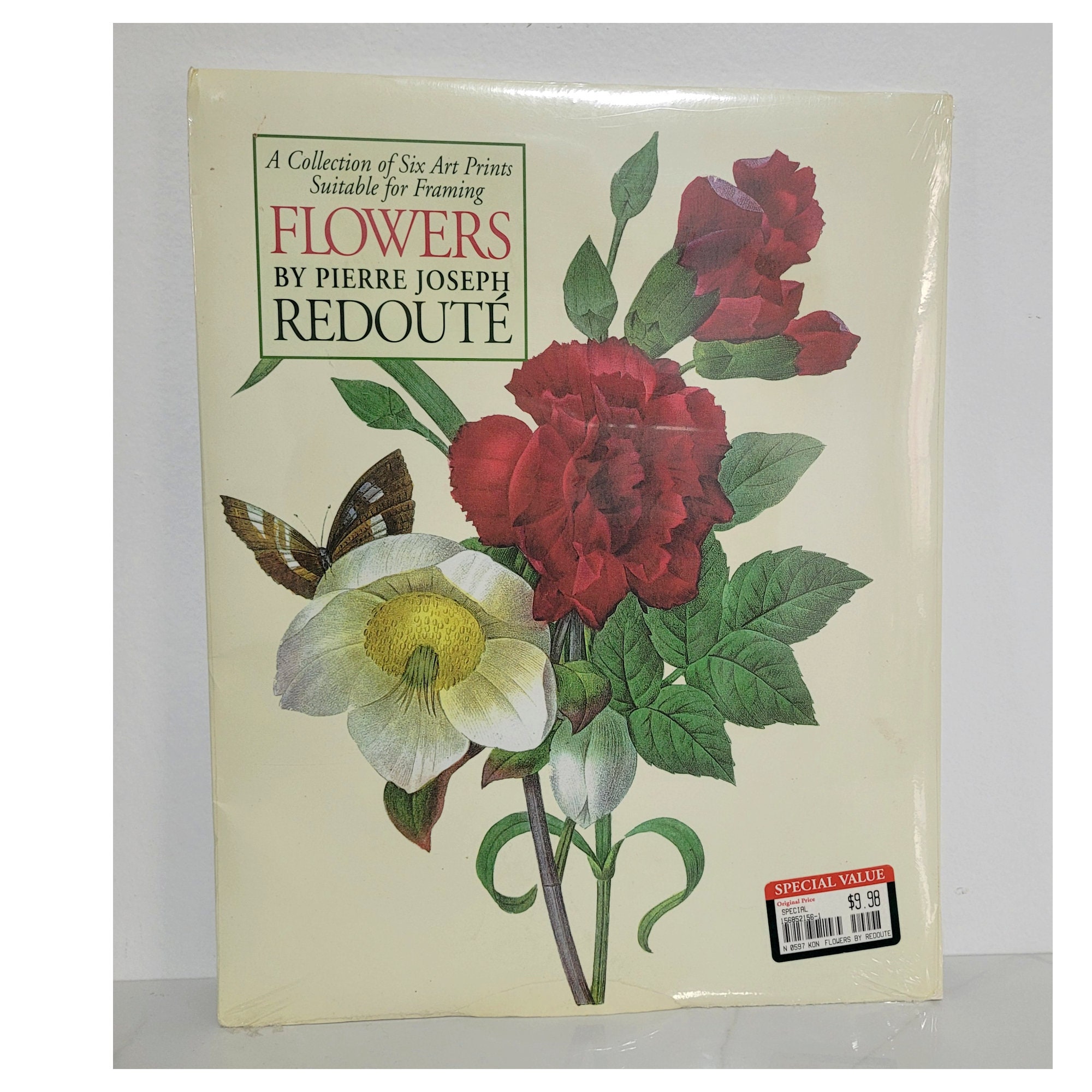 Vintage Prints Flowers by Pierre Joseph Redoute, Collection