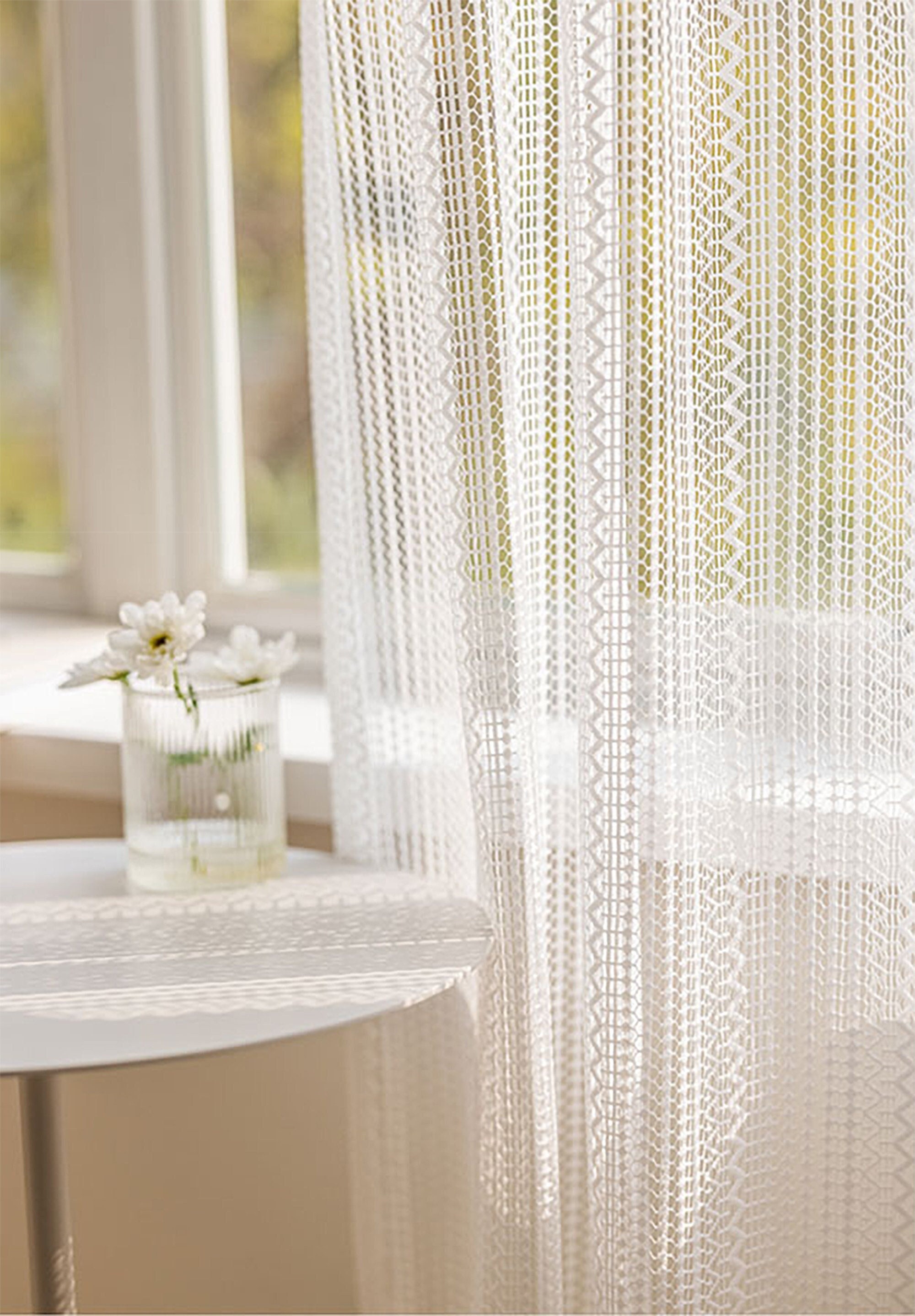 Lace Curtains - Etsy