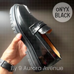 Tabi Shoes Men Split Toe Japanese Pig Trotter Ninja Tabi Loafers For Men Black Business Casual Shoes Up To Size 11 Size 12 15