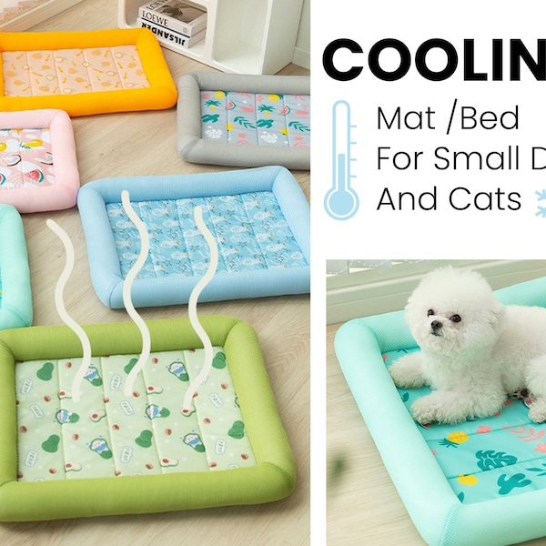 Cooling Dog Bed, Dog Cooling Mat, Cooling Cat Bed, Summer Cat Nest, Summer Dog Bed, Heat Resistant Pet Bed For Small And Medium Size Pets