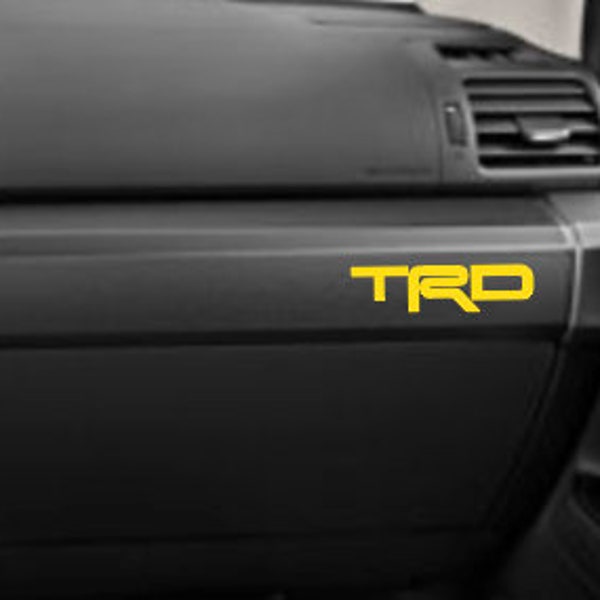 Toyota TRD Decal, TRD Pro, 4 Runner, TRD Off Road, Toyota