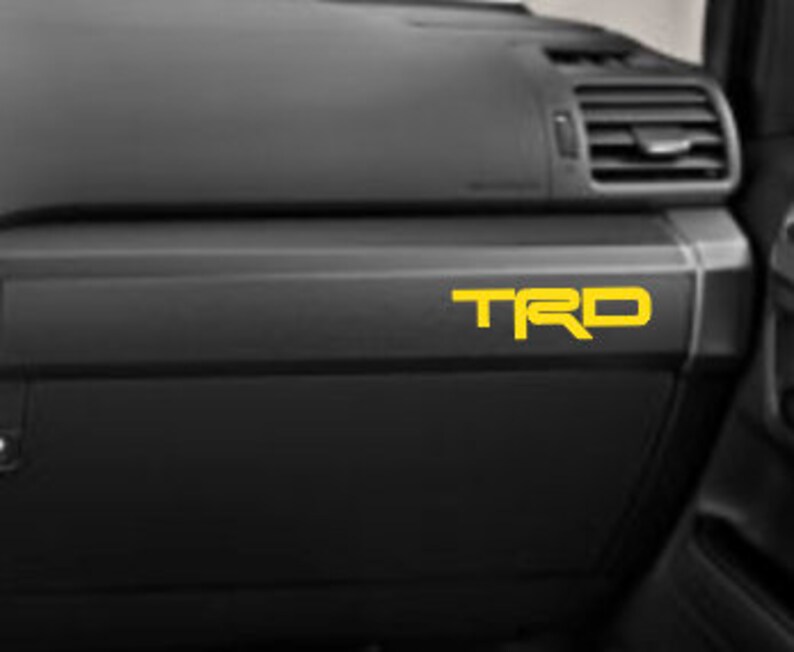 thumbnail image 2 of Toyota 4Runner TRD Pro Shifter Decal – Fits 2014-2020 Models (Voodoo Blue, Calvary, Etc.) 2 of 5