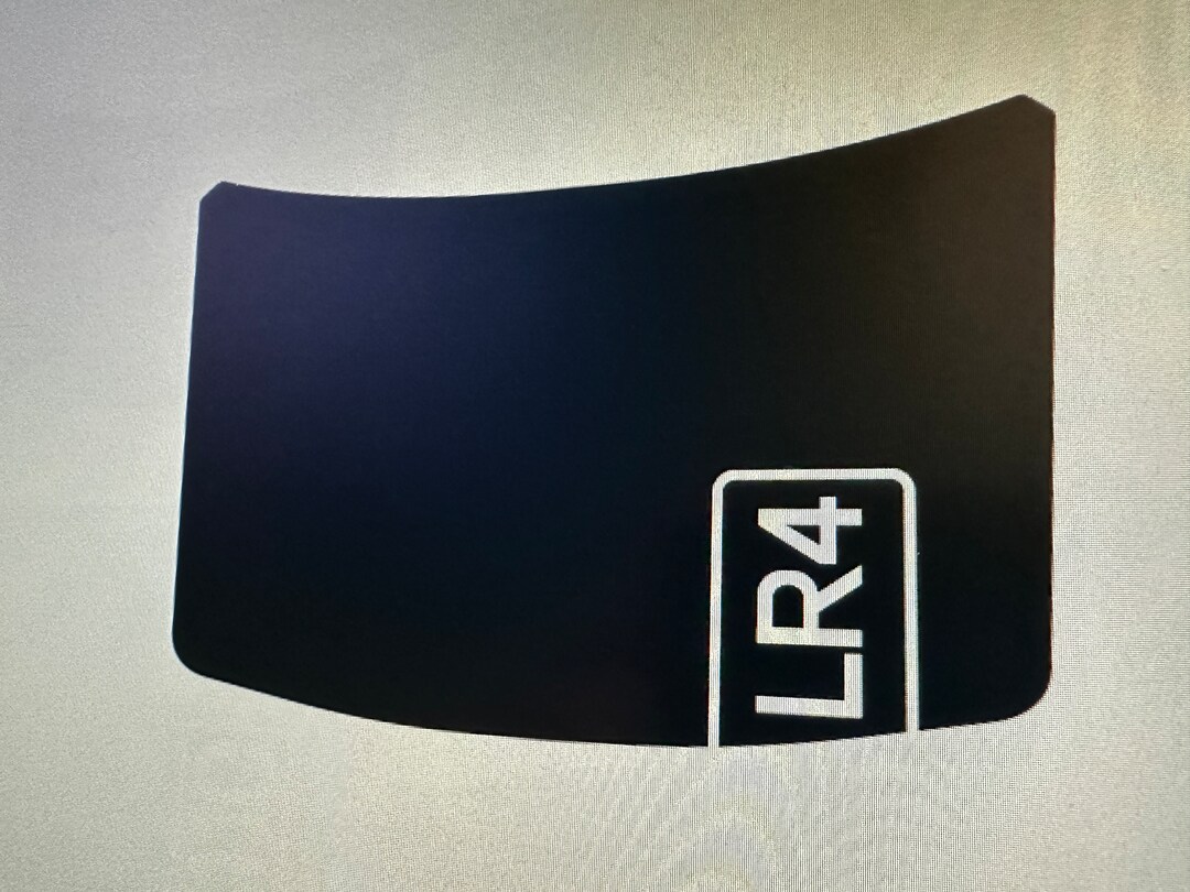 Land Rover LR4 Anti Glare Hood Decal Etsy