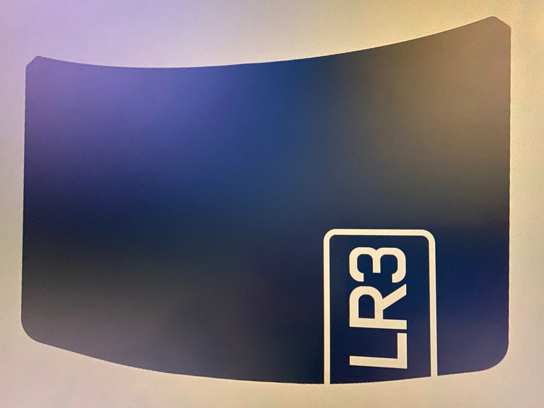 Land Rover LR3 Anti Glare Hood Decal Etsy