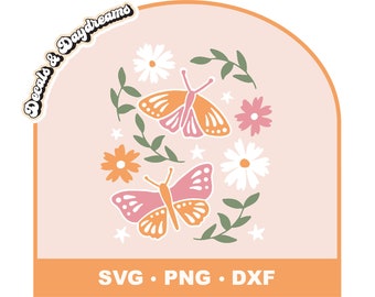 Butterfly SVG, Butterfly Svg Cricut, Butterfly Svg Bundle, Butterfly Png, Butterfly Clipart, Layered Butterfly Svg, Cute Butterfly Cut File