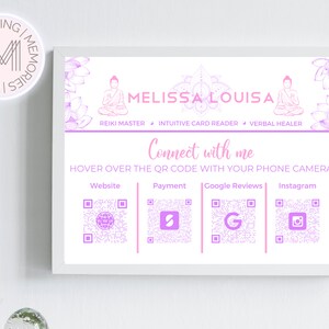 Custom Business QR Code | Gift Card Design | Gift Voucher Design | Small Business Media Design |  Small Business Marketing | Cartoon Logo