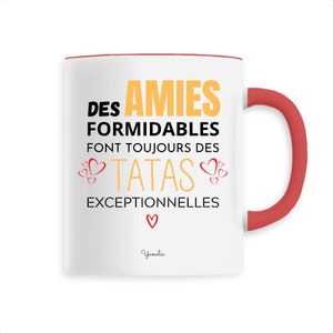 Mug tata amie - Future tata amie - Ad pregnancy tata -Mug ad pregnancy - Gift super tata - Gift friend - Ad pregnancy friend