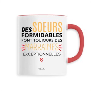 Mug sister godmother - Mug future godmother -Cup sister godmother - Announcement pregnancy godmother - Mug pregnancy godmother - Gift cup godmother