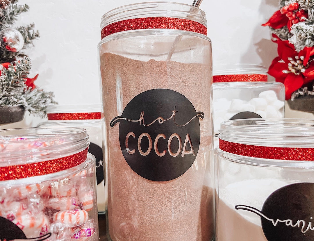 DIGITAL Hot Cocoa Labels - Etsy