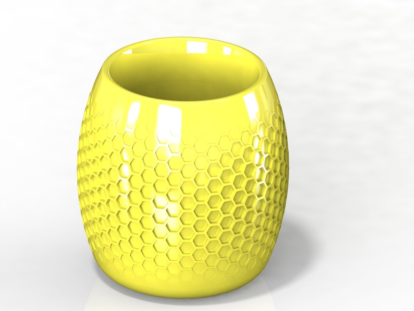 Maker Supplies 3D Printed Beehieve Vase Flower Pot STL Files 3D