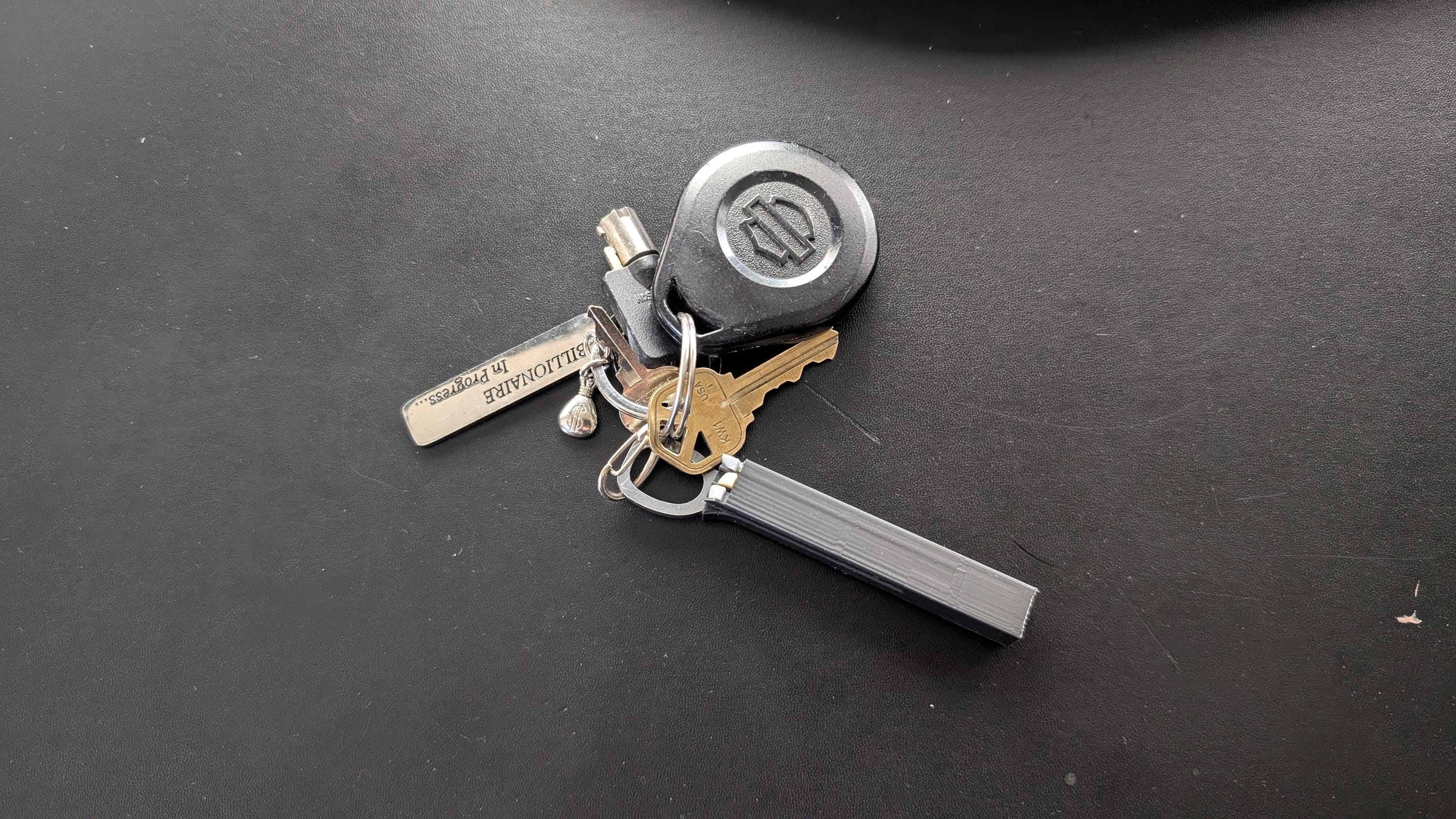 EDC Keychain for Victorinox Tweezers, Toothpick, Pen, Scissors
