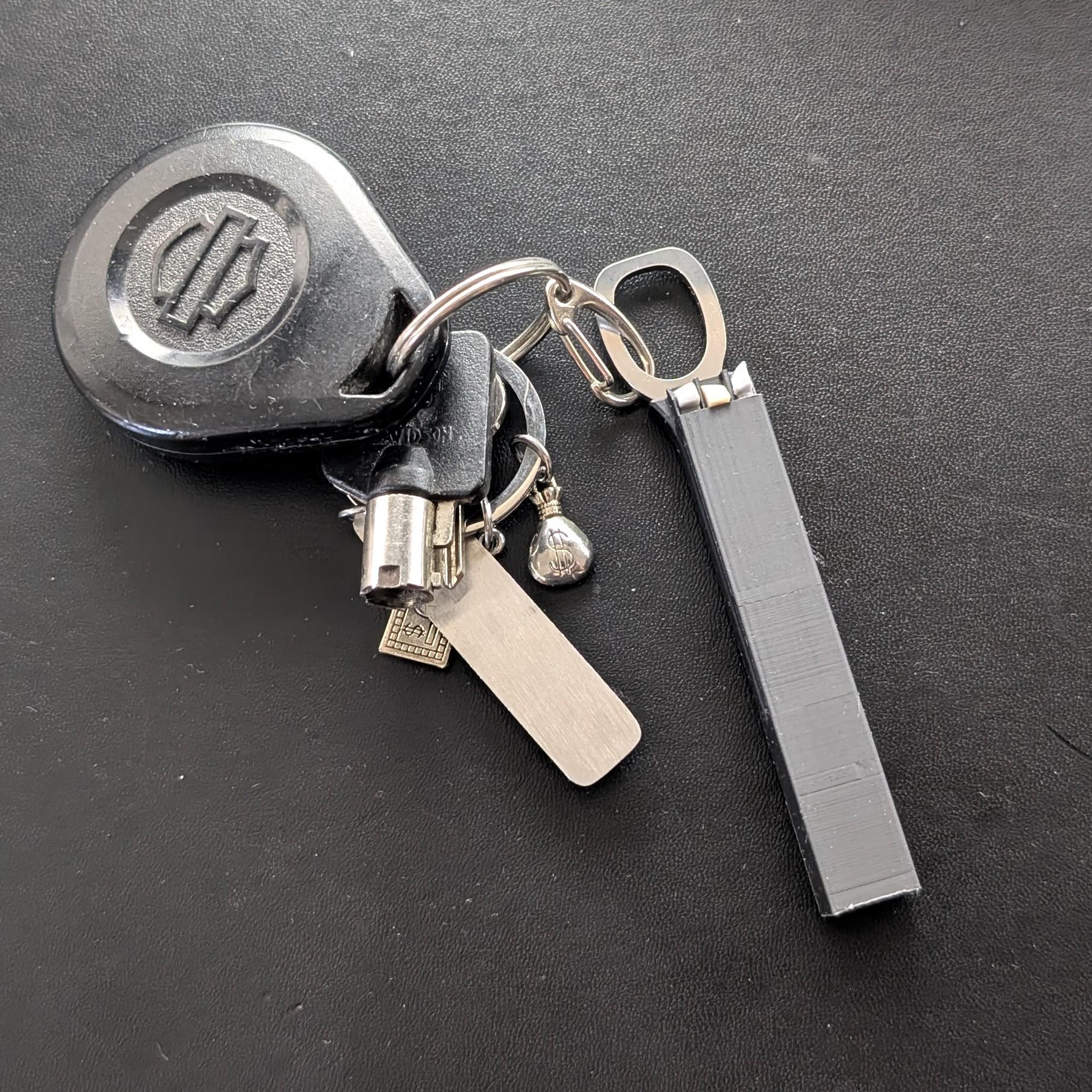 EDC Keychain for Victorinox Tweezers, Toothpick, Pen, Scissors