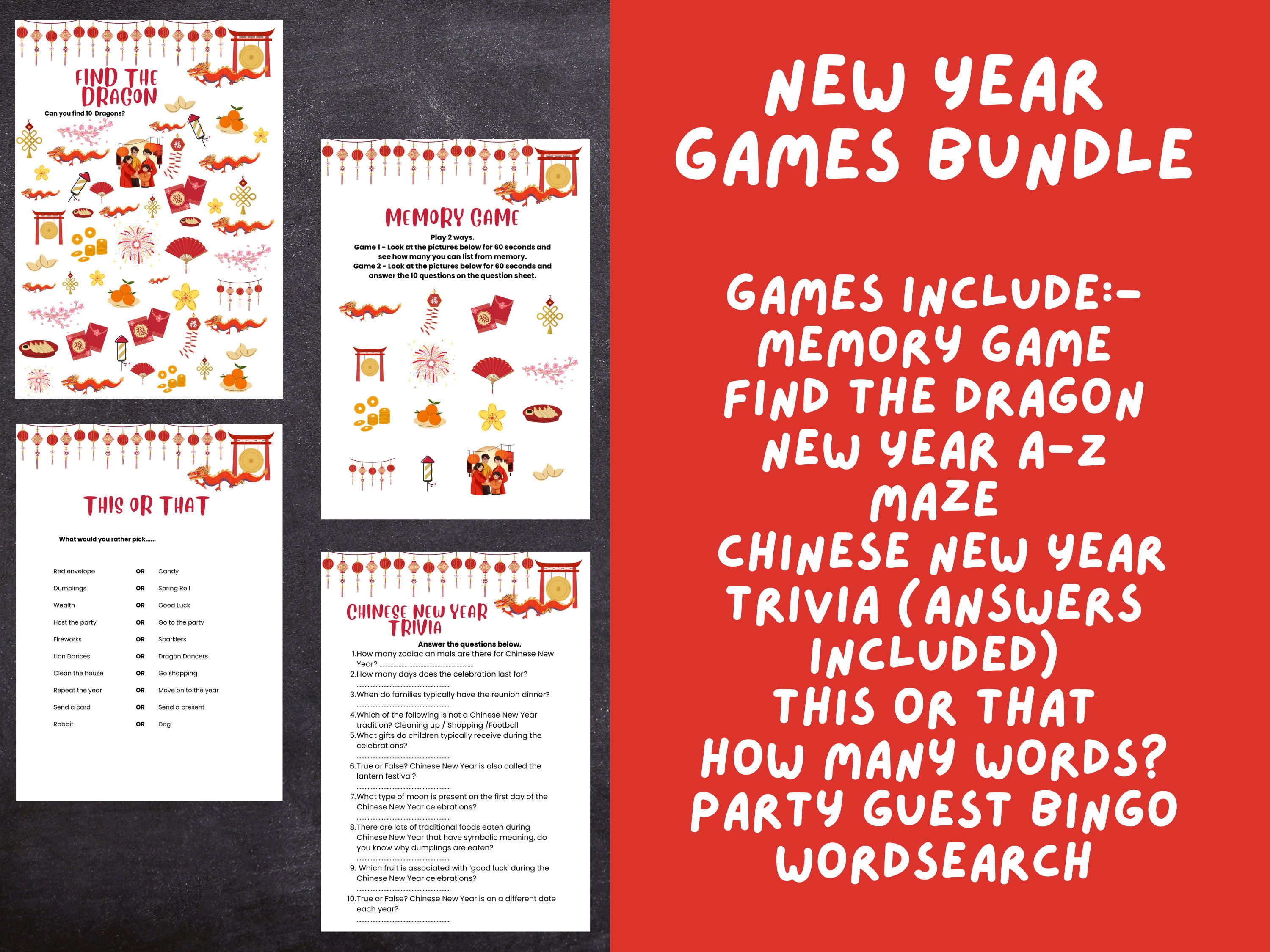 chinese new year games google