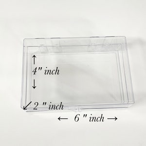 Custom transparent acrylic box with lock dustproof display storage box  plexiglass box net red square custom