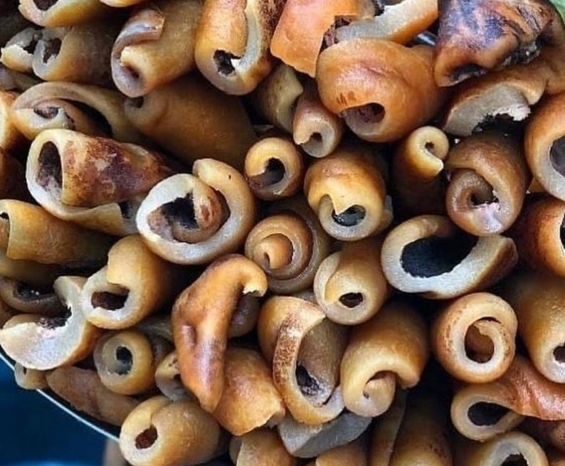 Dried clean ljebu ponmo/ 5 pieces image 1
