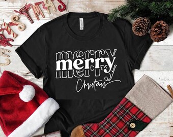 Merry Christmas Shirt, Christmas Shirt, Christmas Family Shirt, Christ Shirt, Christian Shirt, Christmas Gift, Christmas Cute Gift