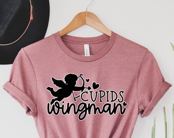 Cupid's Wingman Valentine's Day T-Shirt
