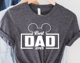 Best Papa Ever Shirt, Disney Shirt for Daddy, Daddy Mouse Shirt, Fathers Day Gift, Husband Gift, Funny Dad Shirt, Gift for Him,Best Dad Ever