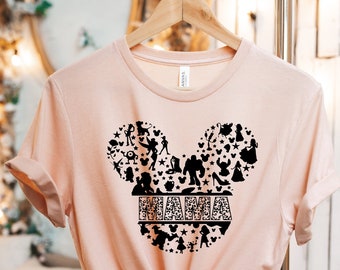 Disney Leopard Mama Shirt,  Disney trip shirt, Disney Mother's Day shirt, Gift for Mom, Best Mom T-Shirt, Mickey mama shirt, Mama Shirt.