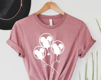 Disney Balloon Shirt, Mickey Balloon Shirt, Disney Shirt, Mickey Mouse Shirt, Disney Trip Shirt, Disneyland Shirt, Disney Balloon Trip