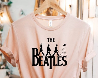 La camiseta de los Beatles, la camiseta de los Beatles, los regalos de los Beatles, la camiseta de rock and roll, la camiseta retro, la camiseta de los años 70, la moda, la camiseta unisex
