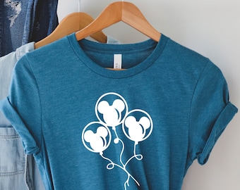 Disney Balloon Shirt, Mickey Balloon Shirt, Disney Shirt, Mickey Mouse Shirt, Disney Trip Shirt, Disneyland Shirt, Disney Balloon Trip
