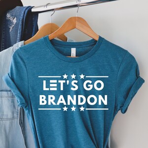 Let&#39;s Go Brandon Shirt, Funny Joe Biden,  Republican Shirt, Joe Biden Chant, Republican Gifts, FJB Shirt, Conservative Shirt