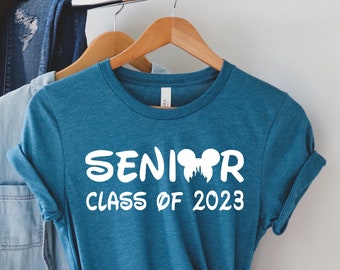 Senior Class of 2023 Shirt, Disney 2023, Senior Shirt, Graduation Shirt, Graduation Party Shirts, Senior Disney Shirt