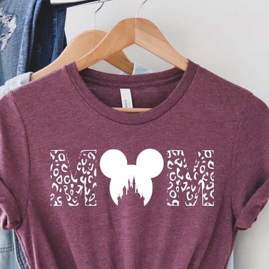 Disney Leopard Mom Shirt