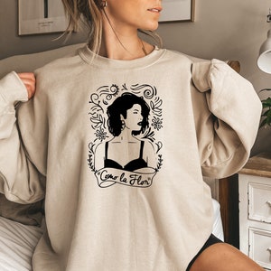 Como La Flor Sweatshirt, Selena Inspired Sweatshirt, Selena Quintanilla Sweatshirt, Como La Flor Sweater,Selena Sweatshirt,