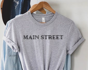 Disney Main Street USA Shirt for Men and Women, Disney Vacation Shirt, Disney Cruise Shirt, Disney Family Vacation Shirt, Walt Disney Shirt