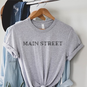 Disney Main Street USA Shirt for Men and Women, Disney Vacation Shirt, Disney Cruise Shirt, Disney Family Vacation Shirt, Walt Disney Shirt
