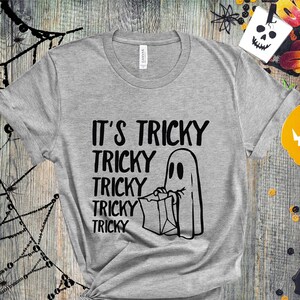 It&#39;s Tricky Shirt, It&#39;s Tricky, It&#39;s Tricky Tricky, Funny Halloween Shirt, Funny Rap Shirt, Halloween Shirt, Halloween Costume, Tricky Tee