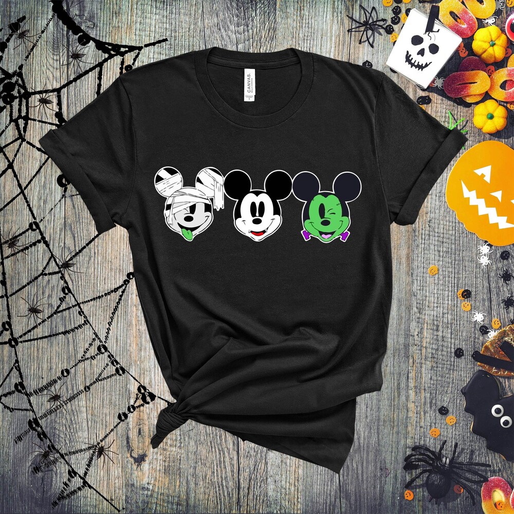 Disney Halloween Shirt, Halloween Matching Shirts, Halloween Shirt, Halloween Mickey Minnie Shirt, Halloween Couple Shirt,Gift For Halloween Teesummer