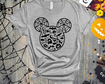Disney Halloween Shirt, Halloween Shirt, Disney Shirt, Halloween Mickey Shirts, Women Disney Halloween Shirt , Halloween 2021 Shirt, Mickey