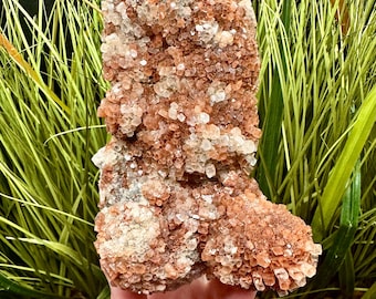 Drusy Aragonite Cluster from Morocco, 5"