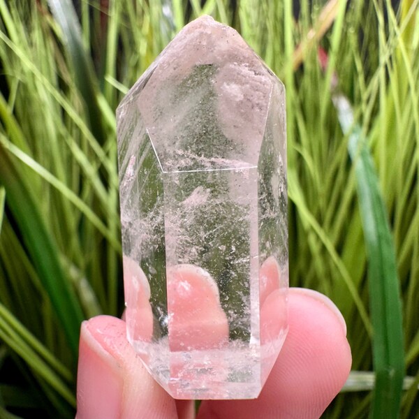 Small Phantom Quartz Tower Brazil Thousand Layer Quartz Lodolite Quartz Garden Quartz Crystal Included Quartz Crystals Dream Quartz Crystal