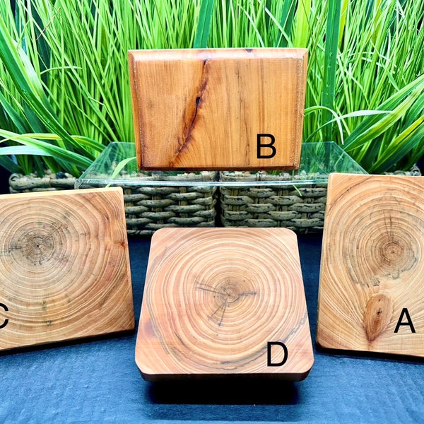 Handmade Wood Risers Solid Wood Risers Natural Wood Risers Wood Trays Wood Display Stand Wood Stand Wood Platform Wood Tray Wood Pedestal