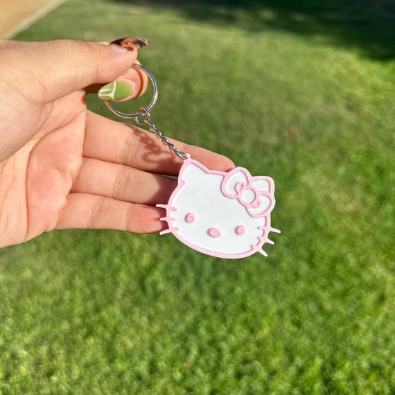 Hello Kitty Keychain | 3D-Printed Sanrio Accessory