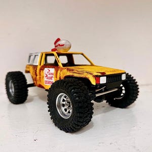 Axial SCX24 Pinched Toyota Body | 1/24 Scale | 3D Printed Crawler Shell | Big Tire Ready