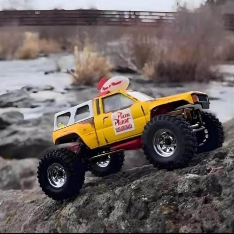 Axial SCX24 Pinched Toyota Body | 1/24 Scale | 3D Printed Crawler Shell | Limited Stock image 3